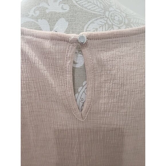 Jules and Leopold Light Pink High Low Sleeveless Tunic Top Women's XL - Picture 9 of 9